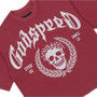 GODSPEED RED VICTOR CREST TEE