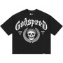 GODSPEED BLACK VICTOR CREST TEE