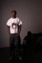 DAVEN HOMME WHITE DVH STUDDED TEE