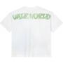 VALE FOREVER WHITE WORLD PEACE TEE