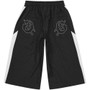 GODSPEED BLACK ANVIL 3QTR SHORTS
