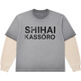 SHIHAI KASSORO GREY ESSENTIALS LAYER L/S