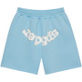 SP5DER SKY BLUE OG WEB SWEATSHORTS