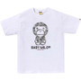 BAPE WHITE/GREY HONEYCOMB CAMO BABY MILO TEE