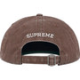 SUPREME BROWN ITALY 6-PANEL HAT