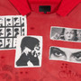 STILE DÈ AMOR ROSSO CHIAZZE HOODIE