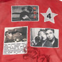 STILE DÈ AMOR ROSSO CHIAZZE HOODIE