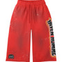DAVEN HOMME RED BUGGER 3/4 SWEAT SHORTS