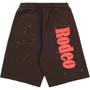 SP5DER x CACTUS JACK BROWN RODEO SHORTS