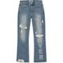 FOREVER HUNGRY LIGHT BLUE DENIM JEANS