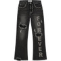 FOREVER HUNGRY BLACK DENIM JEANS