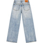 MERLINS FATHER PAINTED IN PAIN JEANS