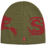 SUPREME OLIVE DRAGON BEANIE