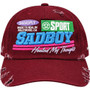 SADBOYSAGA BURGUNDY HEALING THOUGHTS HAT