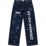 SHIHAI KASSORO DARK INDIGO SKITZO DENIM JEANS