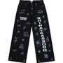SHIHAI KASSORO SKITZO SCRIBBLE V3 DENIM JEANS