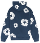 DENIM TEARS NAVY COTTON WREATH HOODIE