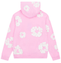 DENIM TEARS POWDER PINK COTTON WREATH HOODIE