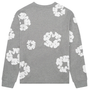DENIM TEARS GREY COTTON WREATH L/S