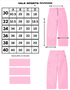 VALE FOREVER PINK BIG OL PAINTER PANTS