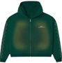 HMDD GREEN BEAN CRYSTAL ZIP