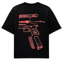 KIXKZ BLACK/RED IN DRACO WE TRUST TEE