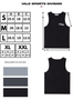 VALE FOREVER BLACK SLUB TANK