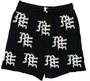 MIXED EMOTION BLACK 'ME' LOGO SHORTS