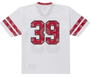 SUPREME WHITE/RED BANDANA FOOTBALL JERSEY