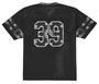 SUPREME BLACK/WHITE BANDANA FOOTBALL JERSEY