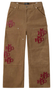 HMDD PATCH CORD DOUBLE KNEE PANTS