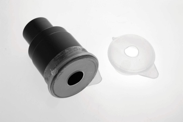 #8418 - Mask for ZDS Qube - Imaging - 0.75" straight - black plastic