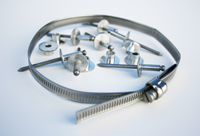 Stainless Steel Band/Alluminum Snap Rivets Accessory #1