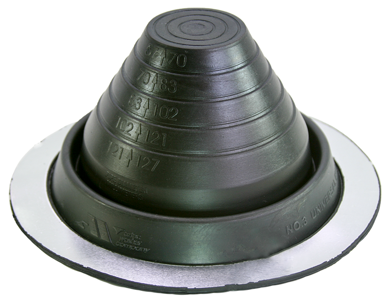 #3 Universal Round Base Pipe Flashing