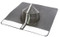 [MasterFlash®]~[Fits Pipe Sizes 0" to 5-3/8" (0MM to136.52MM)|Base size of 15" x 15" (381MMx381MM)]~[Simple solution to flashing a penetration through a residential roof that requires a wrap-around installation.|Wraps easily around existing or hard to reach penetrations|Offers a built in 20° pitch for slanted roofs.|Is marked with dimensions to allow for easy sizing to fit each individual application.|Comes with single stainless steel Gripper to hold the seal in place.|Aluminum panel allows the pipe boot flashing to conform to any panel configuration and/or roof pitch.|Made of a black EPDM specially compounded to be resistant to ultraviolet rays, cracking & weathering. ]