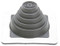 #1 Standard Square Base Pipe Flashing