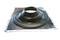 [MasterFlash®]~[Fits Pipe Sizes 12" to 28-1/2"" (304MM to 724MM)|Base size: 34" x 34" (863MM x 863MM)]~[Simple solution to flashing a penetration through a metal roof.|Comes labeled with its corresponding diameter.|Is marked with dimensions to allow for easy sizing to fit each individual application.|Aluminum panel allows the pipe boot flashing to conform to any panel configuration and/or roof pitch.|Available in 10 various colors of EPDM or orange silicone, all resistant to ultraviolet rays, cracking & weathering.|Up to 45 degree pitch]