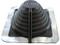 [MasterFlash®]~[Standard Pipe Sizes: ¼" to 5¾" (6.4MM to 146MM)|Retrofit Pipe Sizes: 2" to 4½" (50.8MM to 114.3MM)|Base size: 8" x 8" (203.2MM x 203.2MM)]~[Two Simple solutions to flashing a penetration through a metal roof in one.|Can be used as both a Standard flashing or a Retrofit flashing|Comes labeled with its corresponding diameter.|Is marked with dimensions to allow for easy sizing to fit each individual application.|Aluminum panel allows the pipe boot flashing to conform to any panel configuration and/or roof pitch.|Available in Black EPDM, Gray EPDM or high temp red silicone for extreme temperatures.|Specialized compounds designed for maximum resistance to ultraviolet rays, cracking & weathering. |Flashing can be used for retrofit applications with Stainless Steel gripper.]