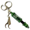 Tein Damper Keychain with Wrench - Green/Black - TN016-008-GB Photo - Primary