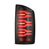 AlphaRex 07-08 Dodge Ram1500/07-09 Dodge Ram 2500+3500 Luxx-Series LED Tail Lights(Pair) Alpha Black - 641050 User 2