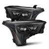 AlphaRex 22-23 Toyota Tundra LUXX-Series Headlights Alpha-Black w/Amber DRL - Req 810029 OR 810030 - 880873 Photo - Primary