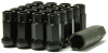 Wheel Mate Muteki SR48 Open End Lug Nuts - Black 12x1.25 48mm - 32905B Photo - Primary