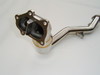 Invidia 02-07 WRX/STi Polished Divorced Waste Gate Downpipe with High Flow Cat - HS05SW1DPC Photo - Primary