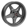 Race Star 91 Drag Star 15x8.00 4x108bc 5.50bs Direct Drill Met Gry Wheel - 91-580030G User 1