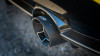 Borla 22-24 Nissan Z 2.5in ATAK Cat Back Exhaust 4.5in Tip - Carbon Fiber Black Anodized - 140930CFBA Photo - Close Up