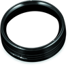 Kuryakyn 7inch Headlamp Trim Ring Gloss Black - 7276 User 1