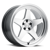 Kansei K12H Knp 18x9.5in / 5x114.3 BP / 22mm Offset / 73.1mm Bore - Hyper Silver Wheel - K12H-189512+22 User 1