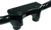 Bikers Choice Black 1 1/2Inch Fat Risers With Top Clamp - 405180 Photo - Primary