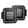 AlphaRex 18-23 Jeep Wrangler JL NOVA Prismatic LED Taillights Alpha-Black - 602010 Photo - Primary