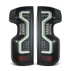 AlphaRex 19-23 Chevrolet Silverado 1500/2500HD/3500HD PRO-Series LED Tail Lights Jet Black - 620070 Photo - Primary